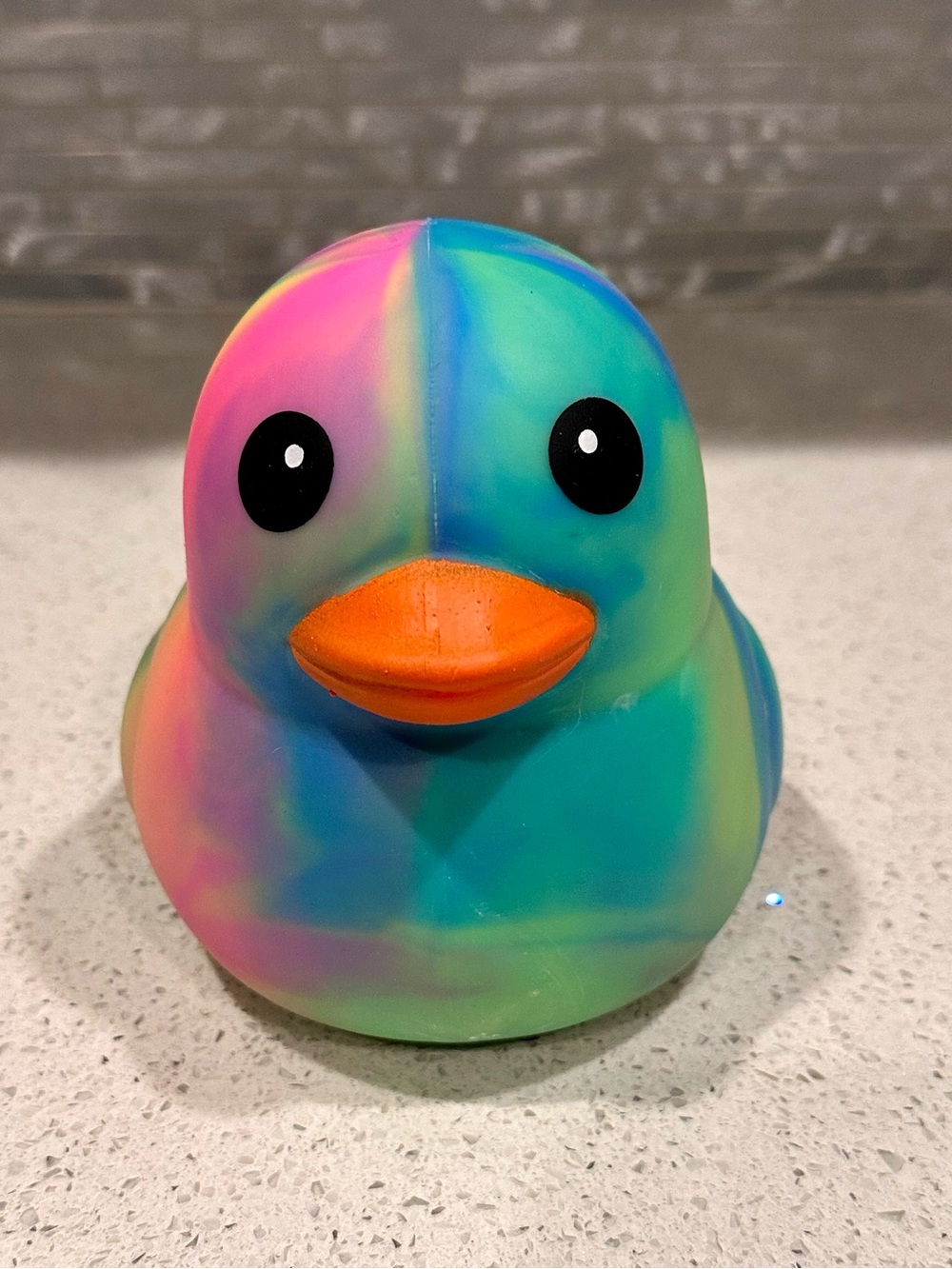 Sunny Days Squeeezy Tie Dye Squishy Duck
